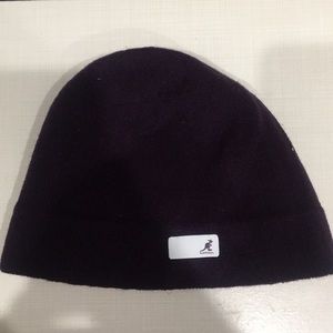Kangol Purple Skull Beanie Cap
